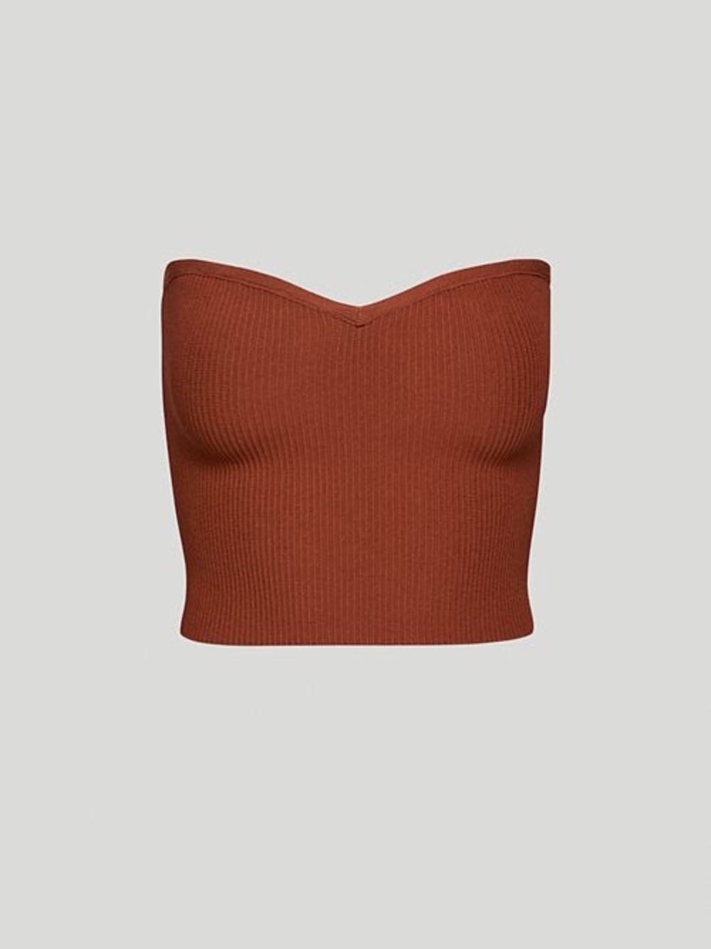 Aritzia Babaton Sculpt Knit Sweetheart Top